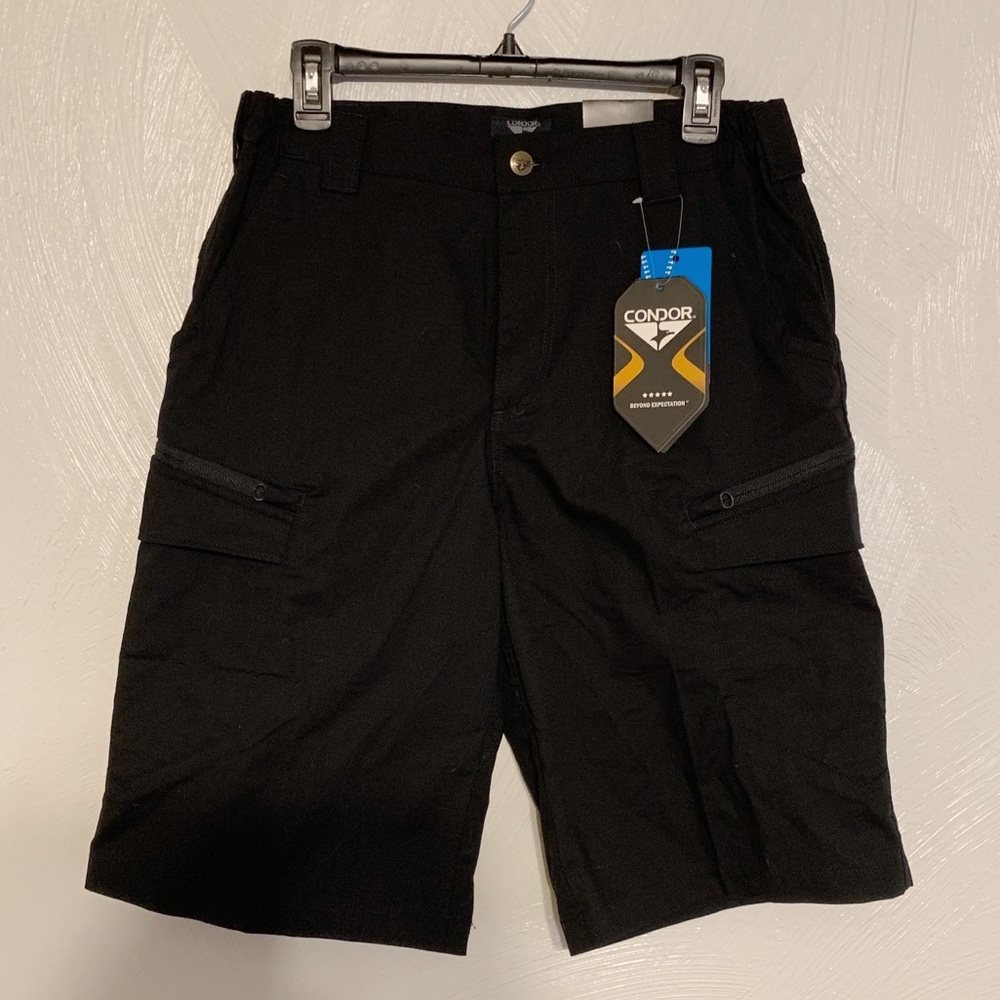 Men’s Black Tactical Shorts